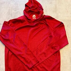 Red ZeroXposur Hoodie 50+ Sun Protection - Size M